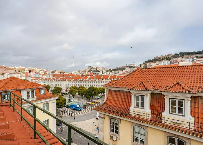 Boutique Duplex In Chiado With Epic Rossio View Lisboa