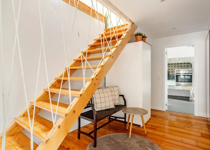 아파트 Boutique Duplex In Chiado With Epic Rossio View